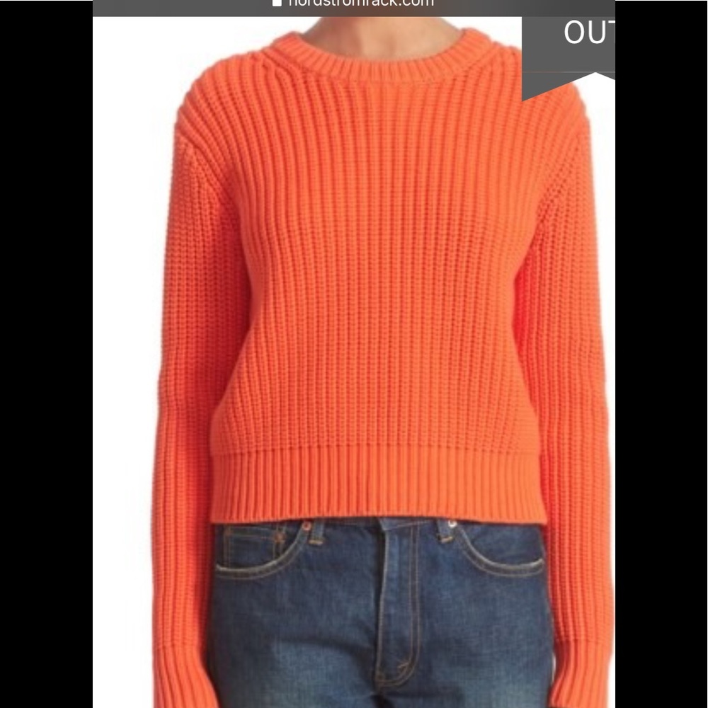 T by Alexander Wang Chunky Knit Crewneck Sweater